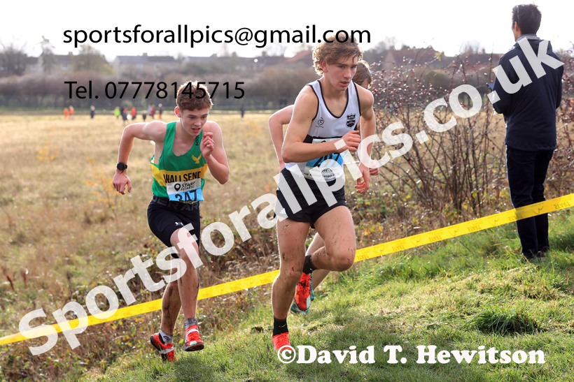 Mens Under-17s 2025 Start Fitness NEHL, Wrekenton, Gateshead, Sunday, November 23rd. Photo: David T. Hewitson/Sports for All Pics